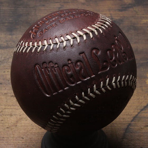 Image of Tobacco Veg Tanned Baseball
