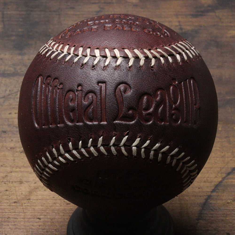 Image of Tobacco Veg Tanned Baseball