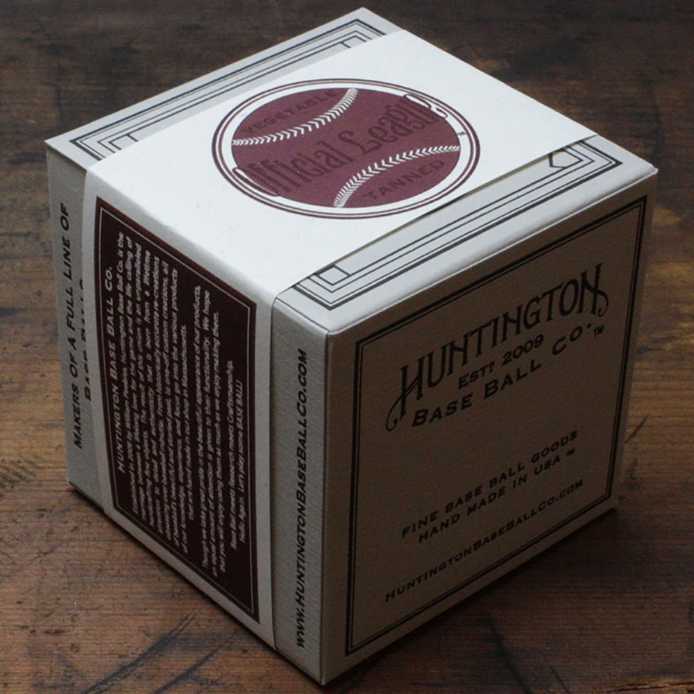 Image of Tobacco Veg Tanned Baseball