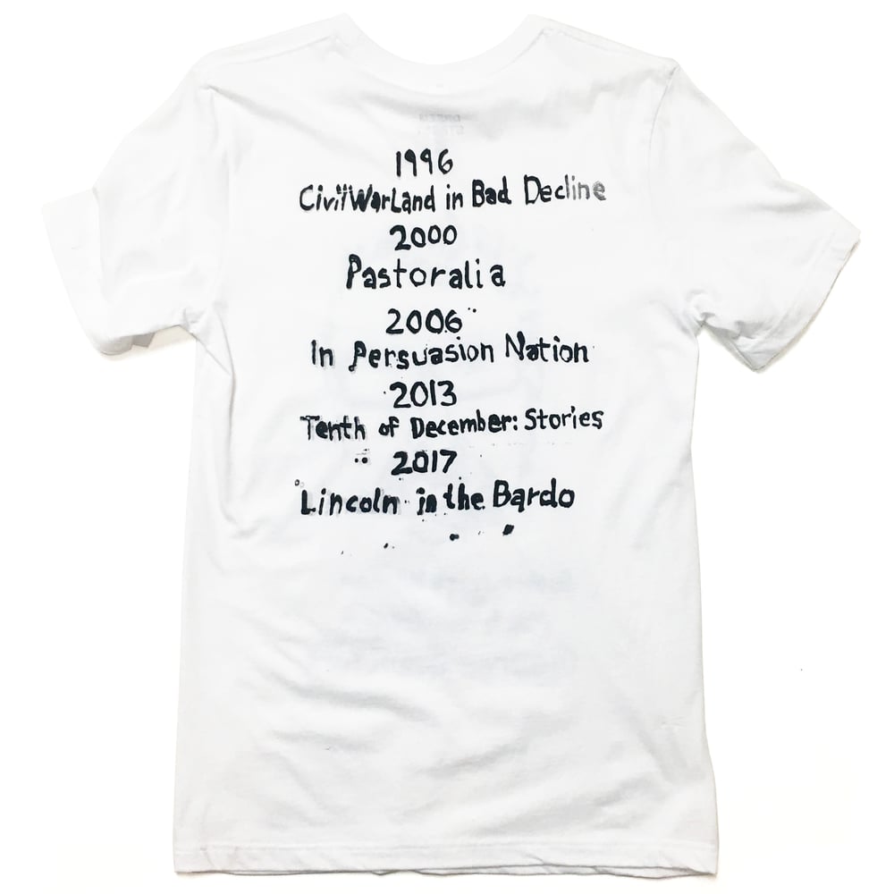 George Saunders T-shirt