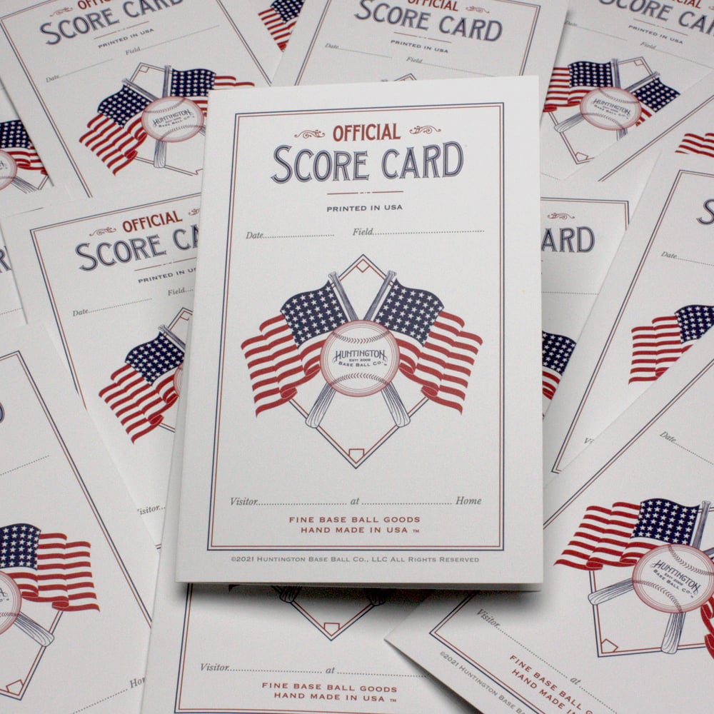 Image of Hardcover Score Book and Score Card Set