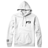PTF No Refunds White Hoodie