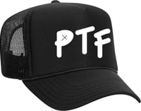 PTF Black Trucker Hat
