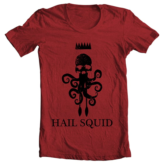 Image of HAIL SQUID RED