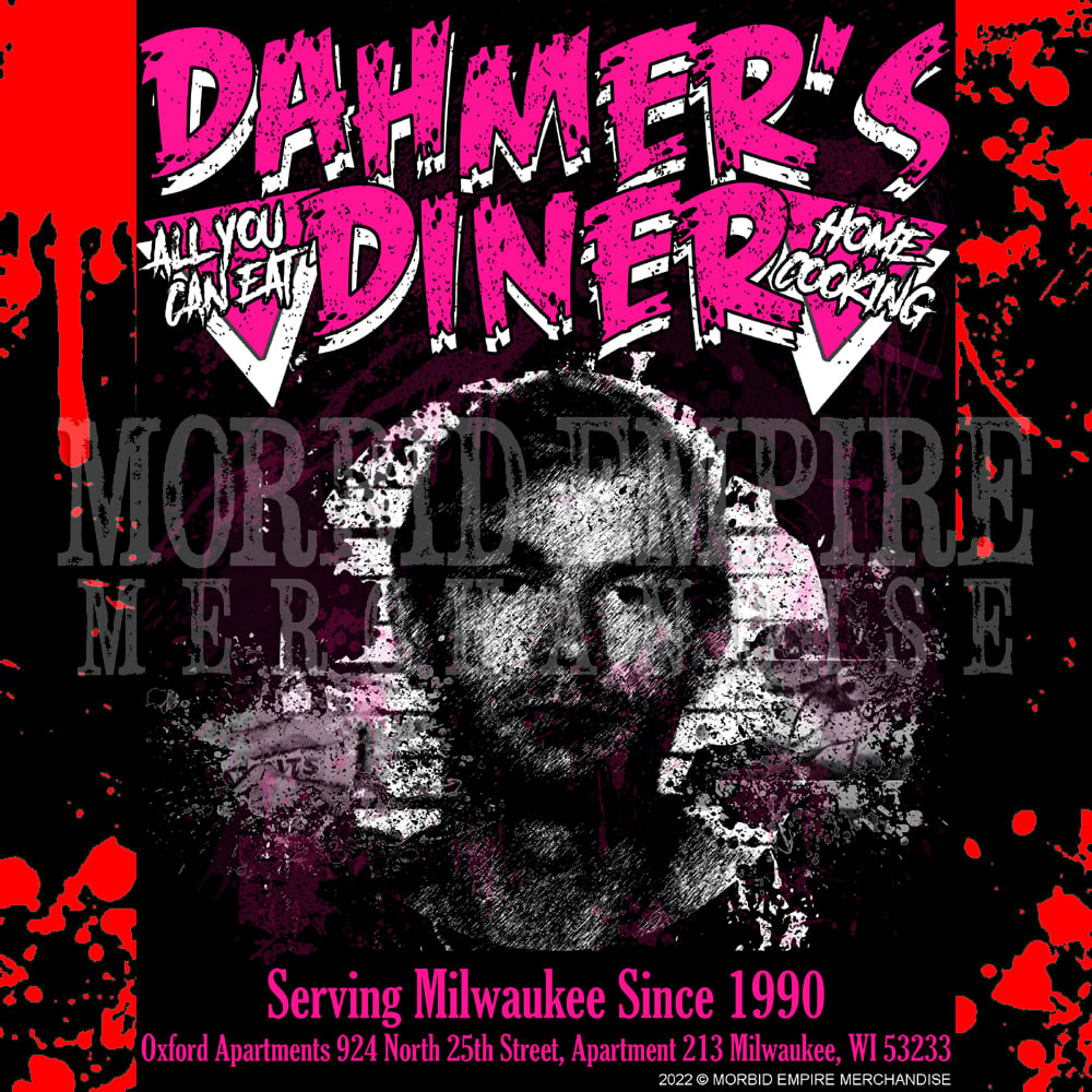 JEFFREY DAHMER "Dahmer's Diner" T-shirt