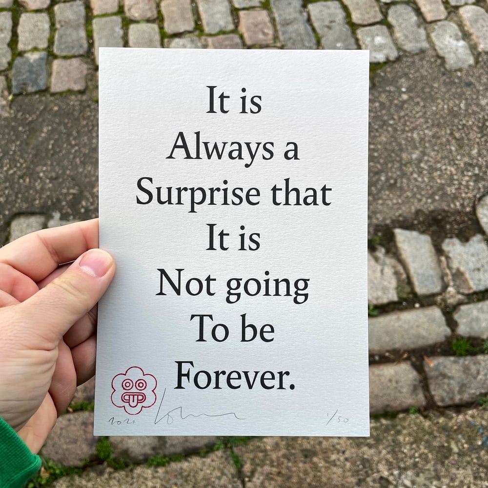 Image of 'Not Forever' – Grey