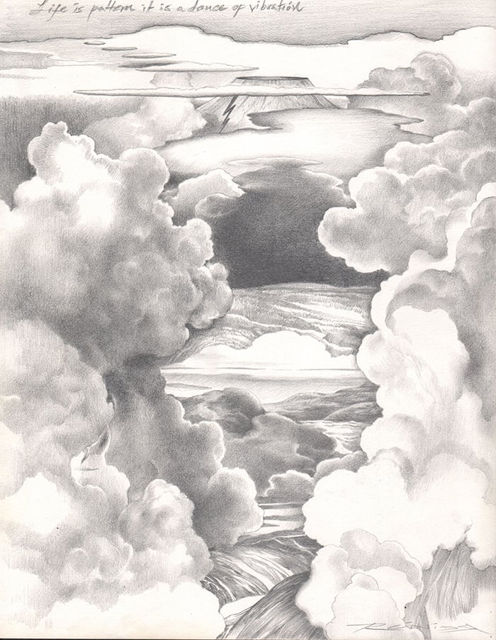 Image of " Clouds " (ORIGINAL)
