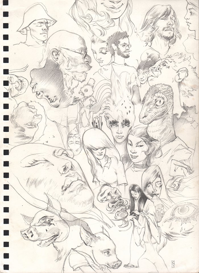 Image of " Sketchbook " (ORIGINAL)