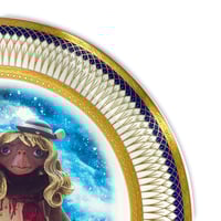 Image 3 of Gypsy ET - Large Fine China Plate - #0774