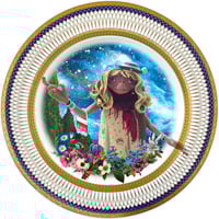 Image 1 of Gypsy ET - Large Fine China Plate - #0774