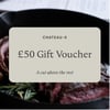 £50 Restaurant Gift Voucher