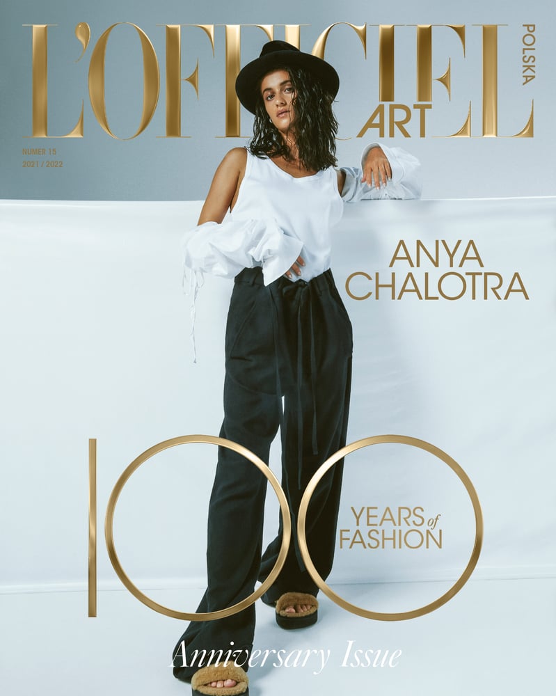 Image of L'OFFICIEL ART POLSKA Anya Chalotra 2  Nr 15 / 2021-2022