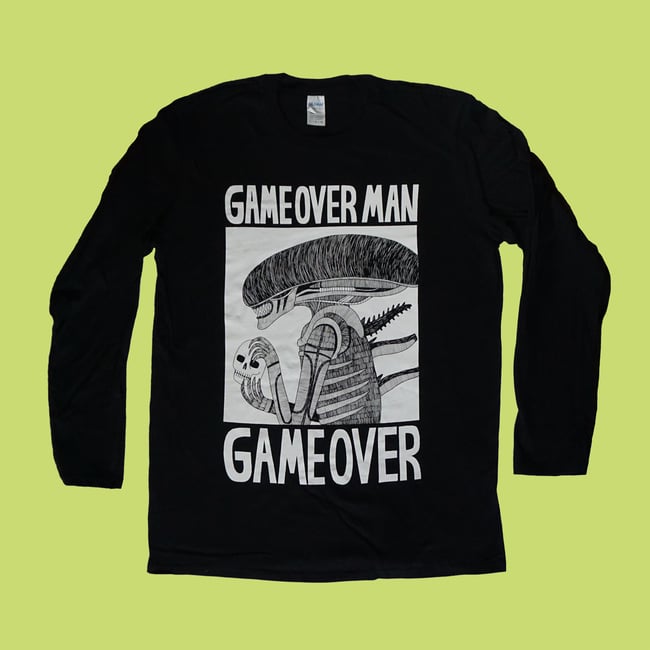 GAME OVER MAN - Long sleeve T-shirt