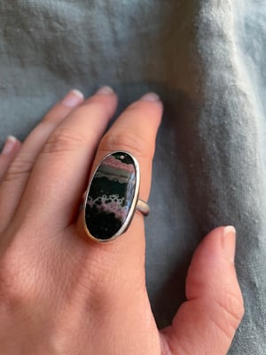 Ocean Jasper Ring (OOAK)- Size 7