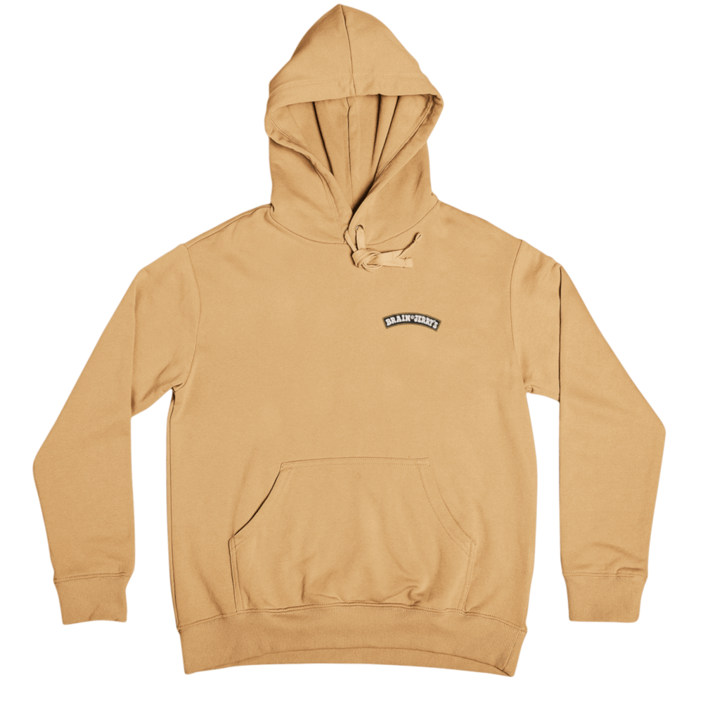 Brain & Jerrys Hoodie [Khaki]