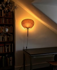 Image 2 of Ingo Maurer Uchiwa Wall Lamp, Germany, 1970s
