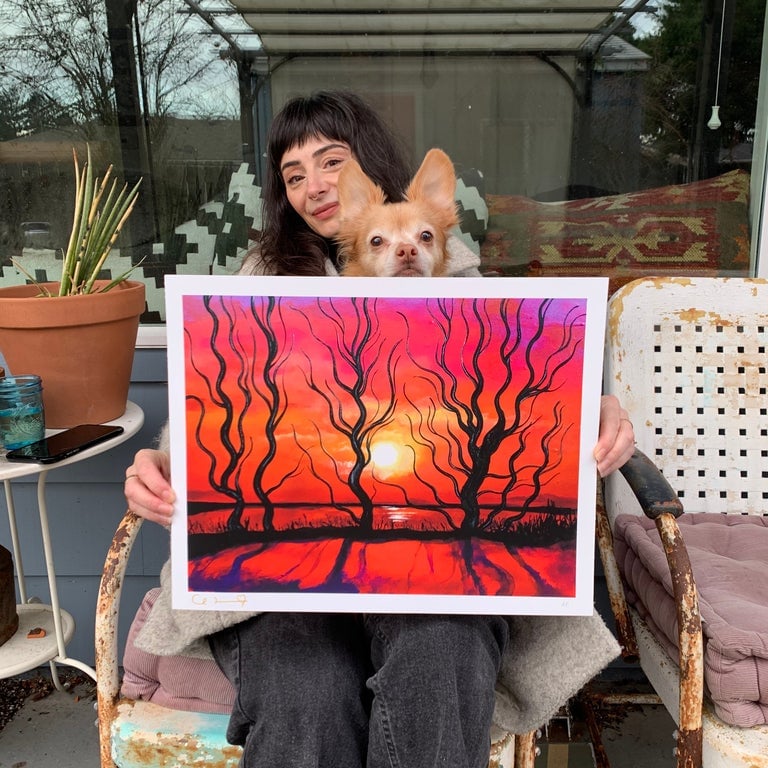Image of “Waiting For The Sun” Test Prints