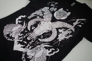 Image of The Devil Card - Classic Soft Black Tee