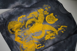 Image of The Devil Card - Gold Stormcloud LIGHT Sweatshirt