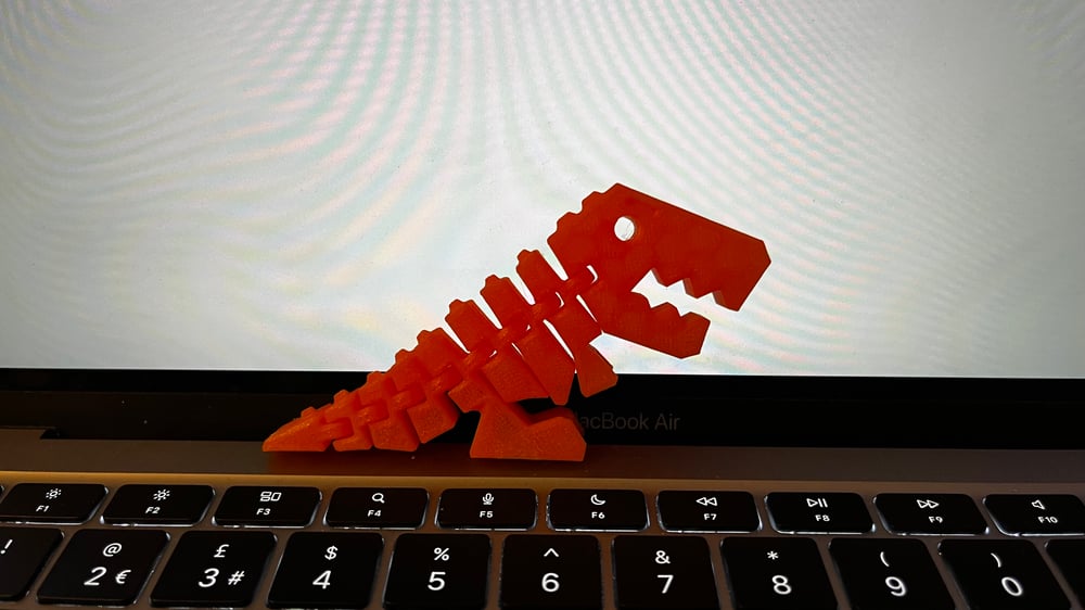 Image of 3D Printed Flexible T-Rex