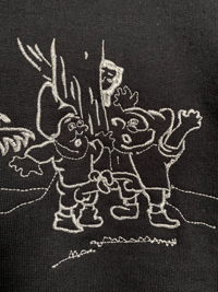 Image 3 of Snow white and the witch hoodie 