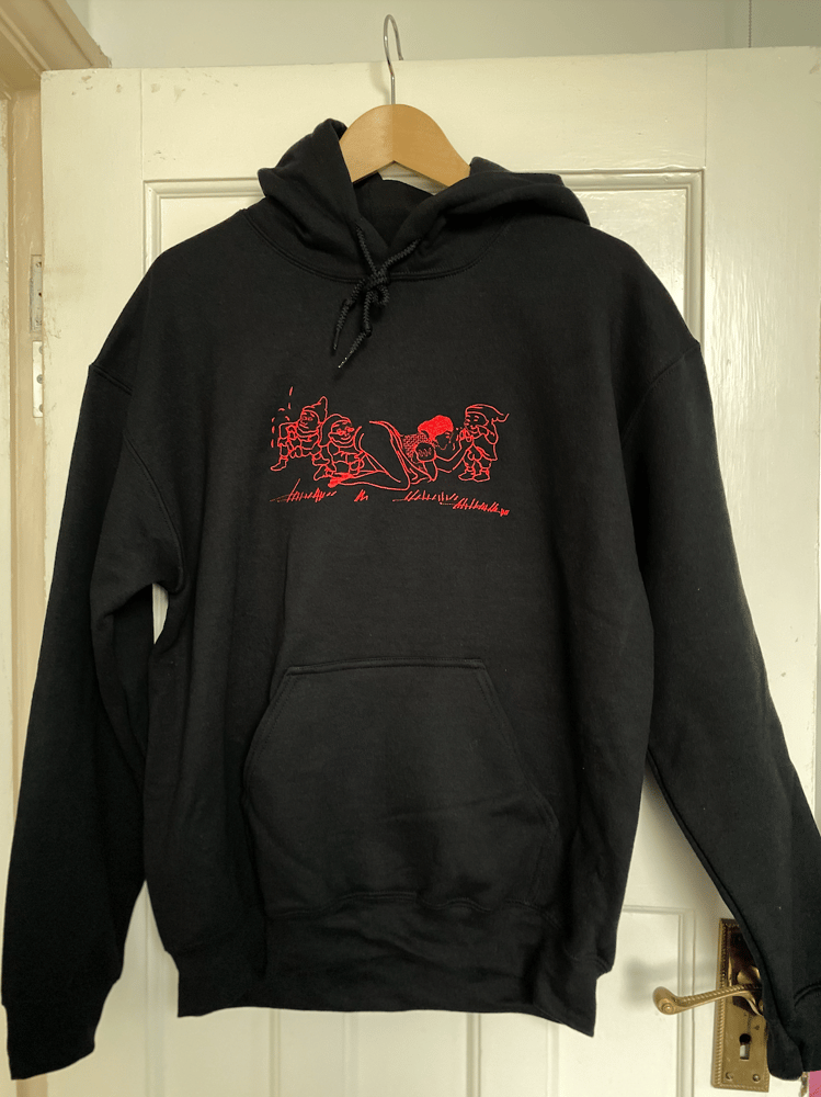 Image of Snow white Orgy hoodie
