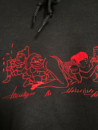 Image 2 of Snow white Orgy hoodie 