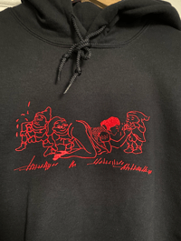 Image 3 of Snow white Orgy hoodie 