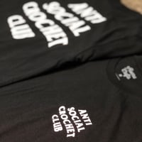 Image 4 of ANTI SOCIAL CROCHET CLUB TEE 