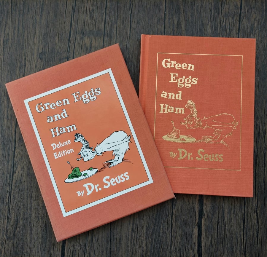 Green Eggs and Ham, by Dr. Seuss - Deluxe Edition with Slipcase