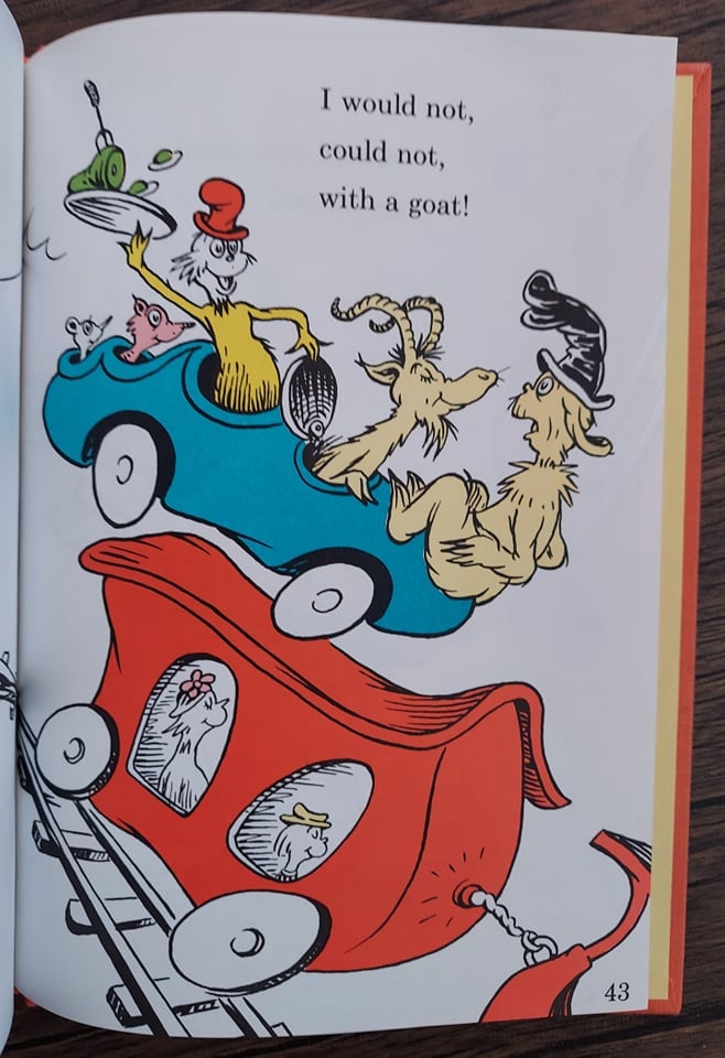 Green Eggs and Ham, by Dr. Seuss - Deluxe Edition with Slipcase