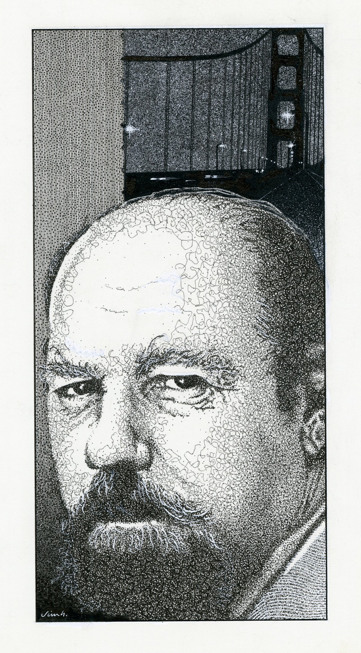 Image of CHARLES WILLEFORD ink original