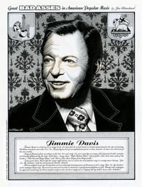 Image 1 of JIMMIE DAVIS ink original