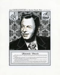 Image 3 of JIMMIE DAVIS ink original