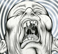 Image 2 of SCREAMING GUY ink original