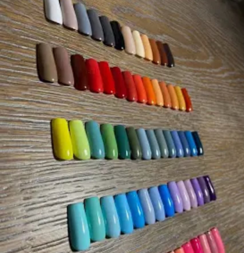 Image of no design structured pressons any length 