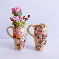 Image 2 of Ceramic Bud Vase - Daisies