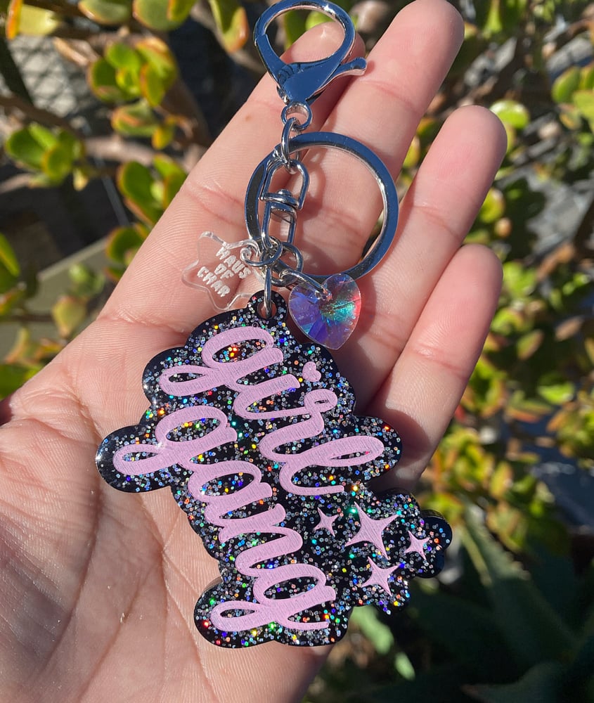 Image of Pick Your Girl Gang! Resin Charm Keychain