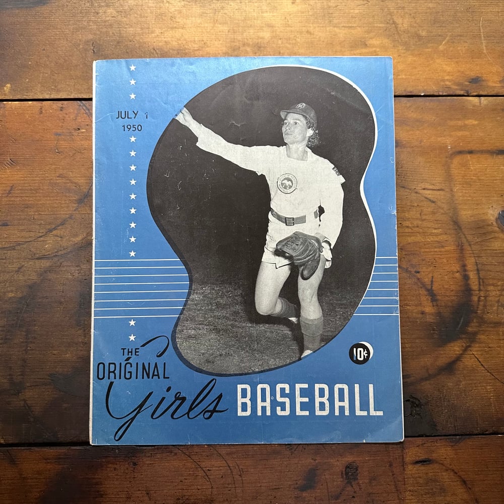 Image of AAGBBL The Original Girls Baseball Magazine x3