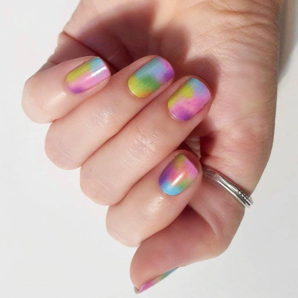 Lava Lamp Nail Polish Strip