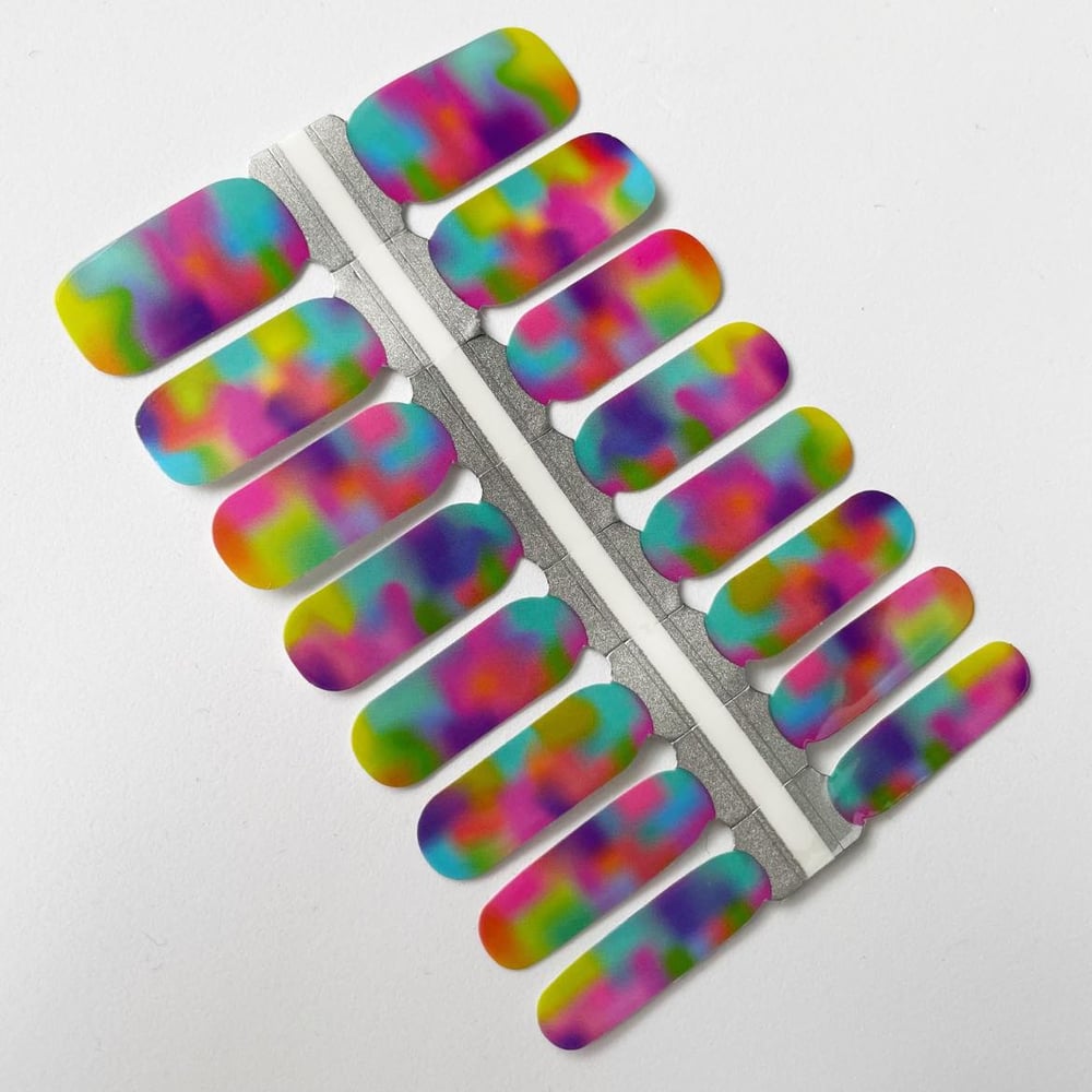 Lava Lamp Nail Polish Strip