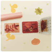 Image 1 of Autumn Friends Stamp Washi