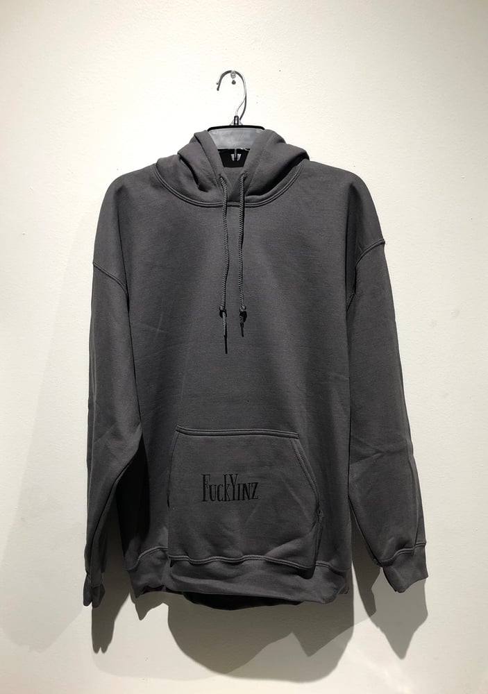 Image of NO CLASS - CHARCOAL HOODIE