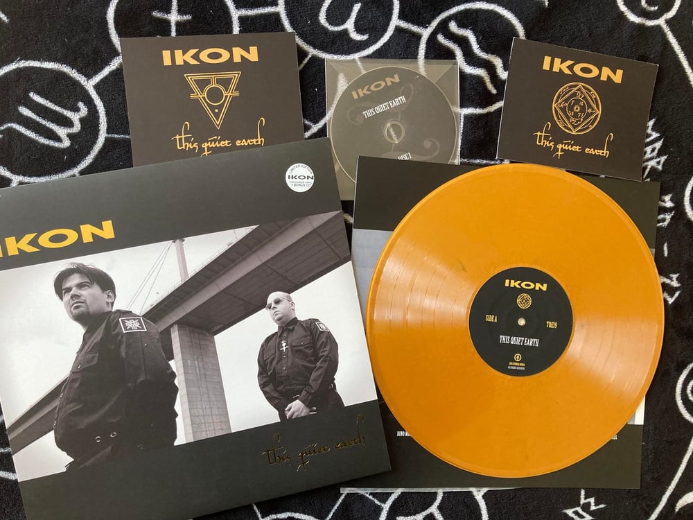 Image of This Quiet Earth limited edition gold vinyl LP