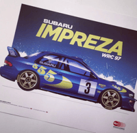 Image 2 of Subaru A3 Print