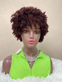 Afro kinky synthetic wig 