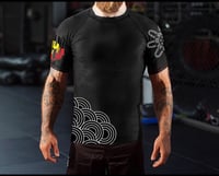 Image 5 of MAAYUL songlines adult rash guard 
