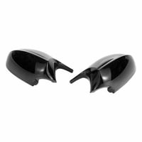 Image 4 of M3 Style Gloss Black BMW Rear Mirror Cap Cover BMW E81 E82 E87 E88 E90 E91 E92 E93 Pre-LCI
