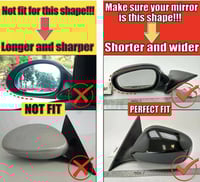 Image 2 of M3 Style BMW 1 Series E88 E82 11-13 / E87 E81 07-11 E90 E91 E92 E93 LCI FACELIFT Mirror Covers