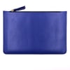 Blue Klein smooth XL pouch